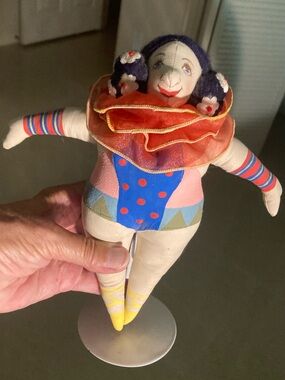 Curvy plus ballerina doll